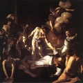 1599-1600.Le Caravage Martyr de St Mathieu