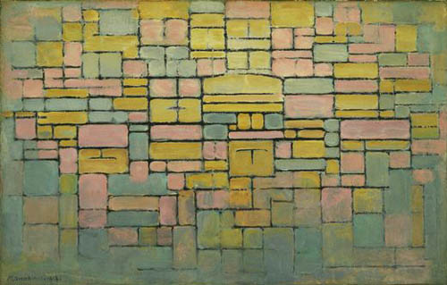 1914-Piet-Mondrian-Composition-no.V.54.8x85.3cm